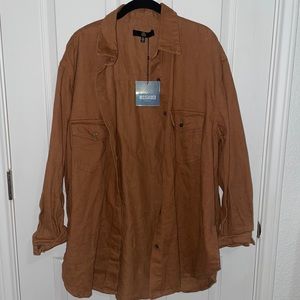 Misguided Oversized Boyfriend Shirt